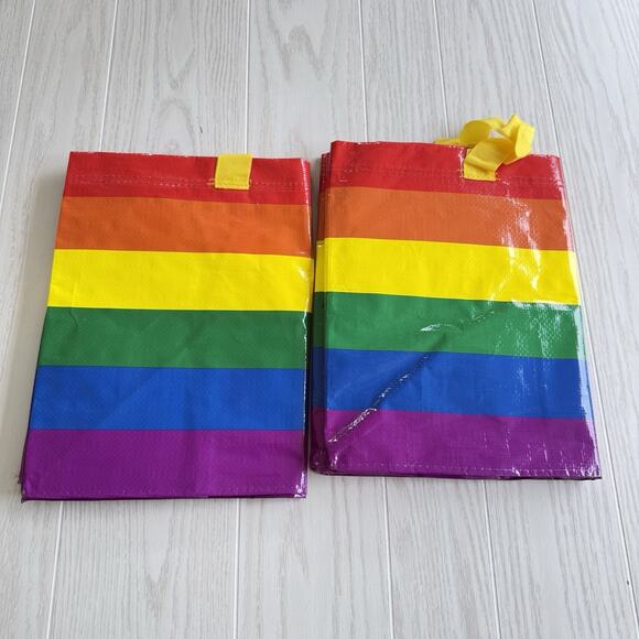 New Ikea Storstomma Rainbow Bag Limited Edition 71L Tote 104.832.10 - Picture 2 of 4